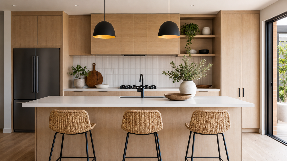 Modern dining table set in a South African dining room in 2026