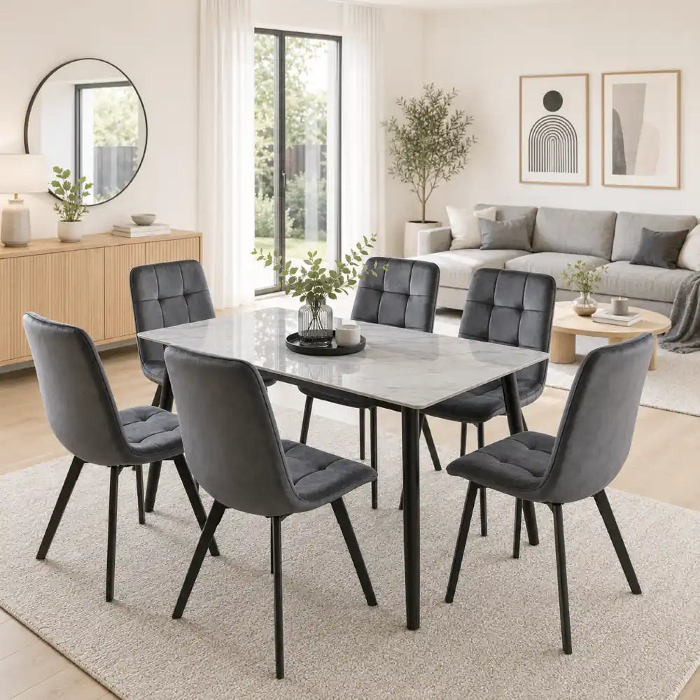 Sara 7pc Dining Set