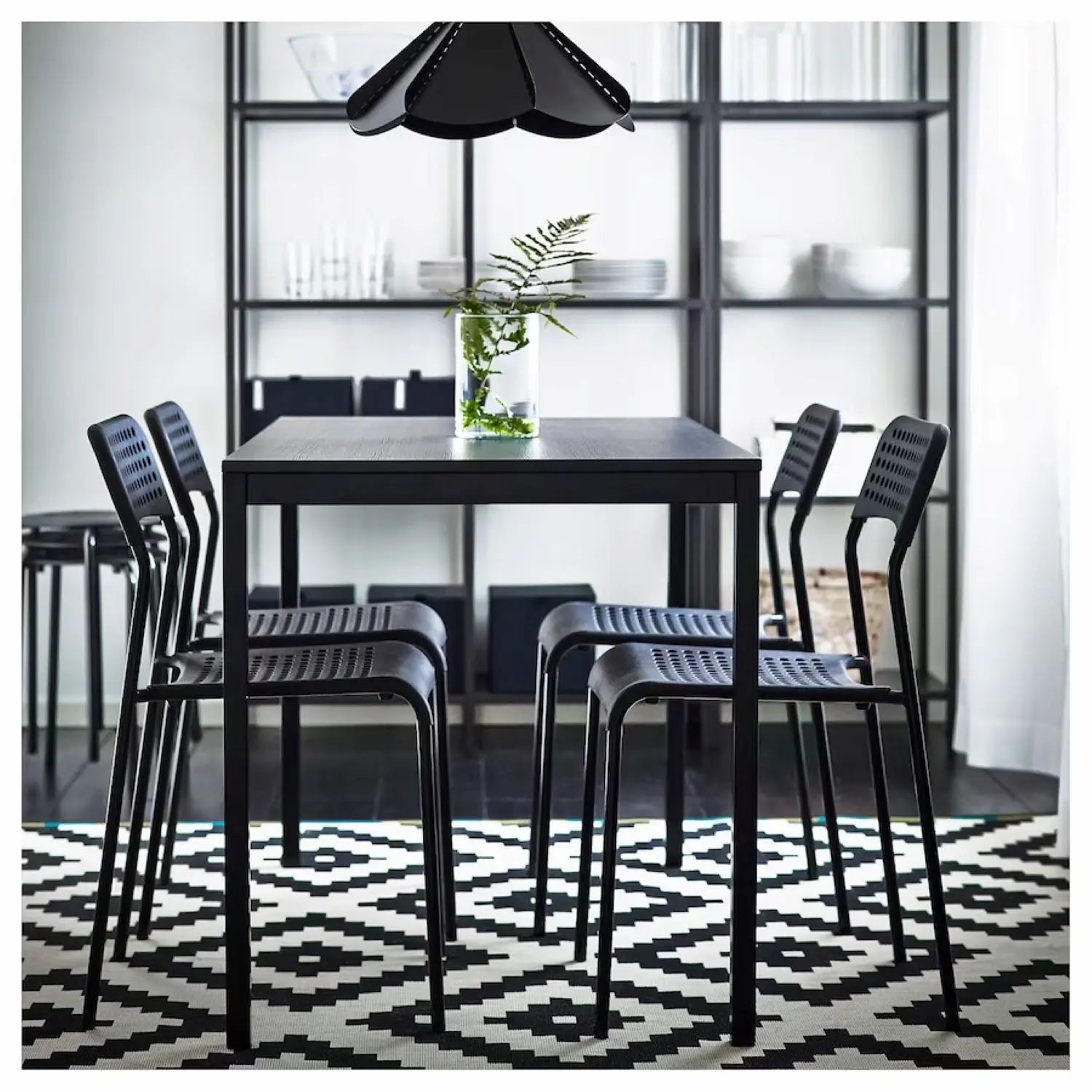 Bianca Dining Table Black - Click Furniture