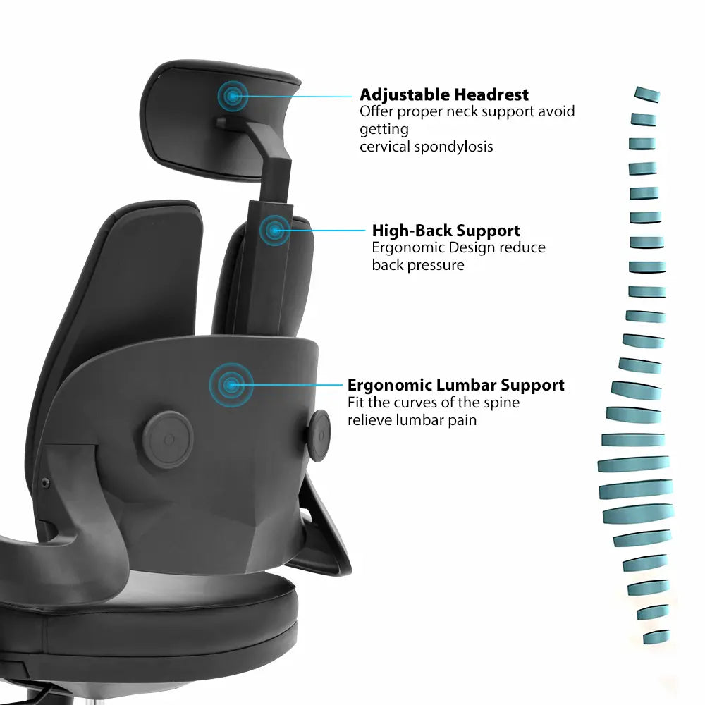 Charley High Back Office Chair - Click Furniture