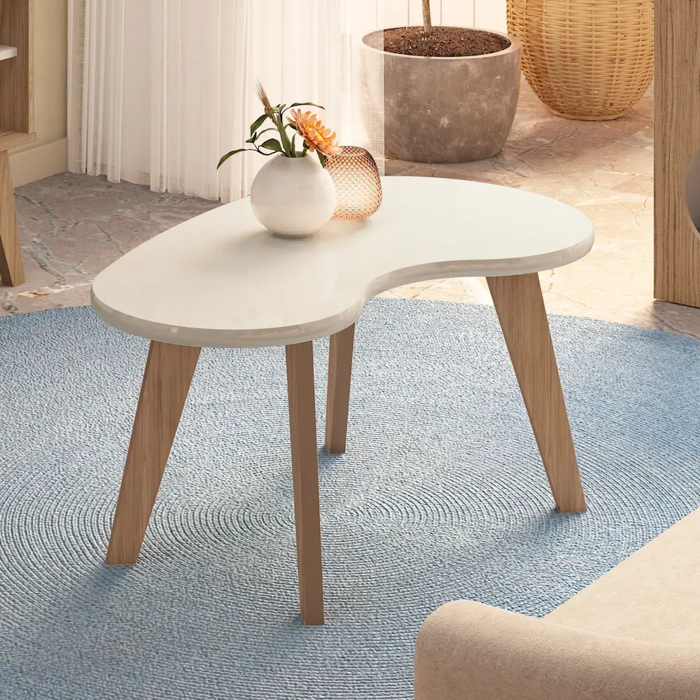 Coffee Table Organica Oak Off White - Click Furniture