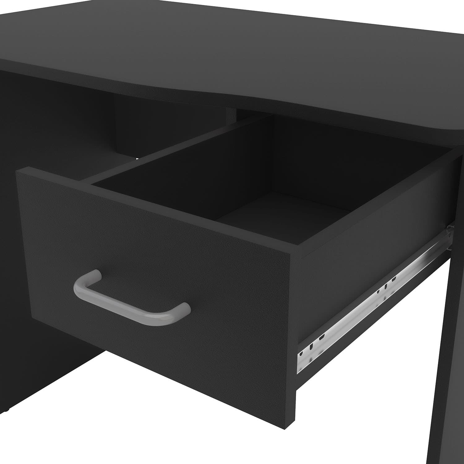 Diego Black Office Table - Click Furniture