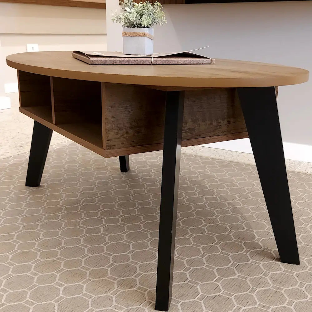 Diva Coffee Table Pine Black