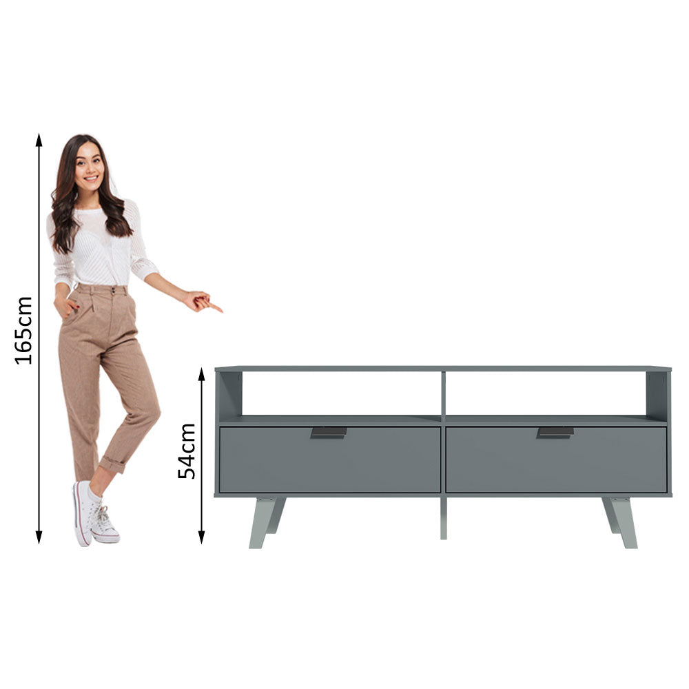 Dresden Grey TV Stand - Click Furniture