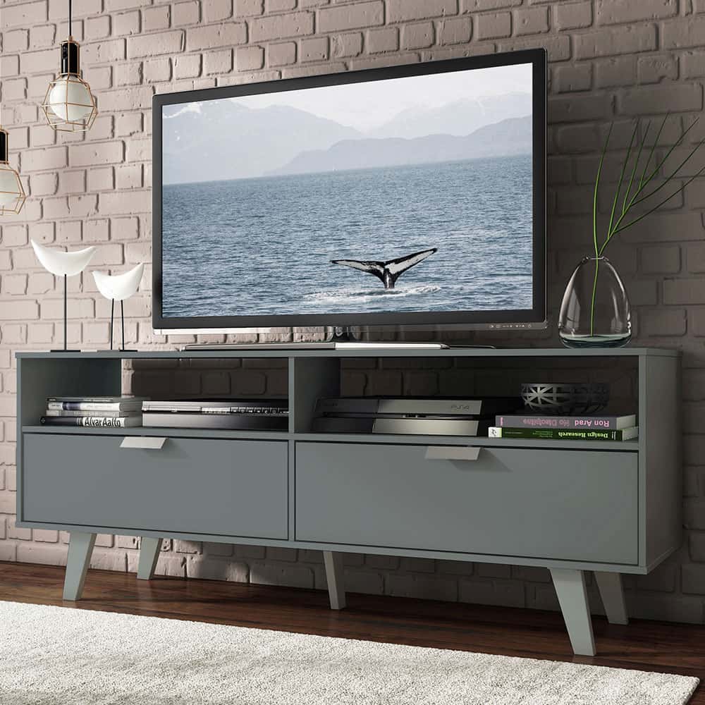 Dresden Grey TV Stand - Click Furniture