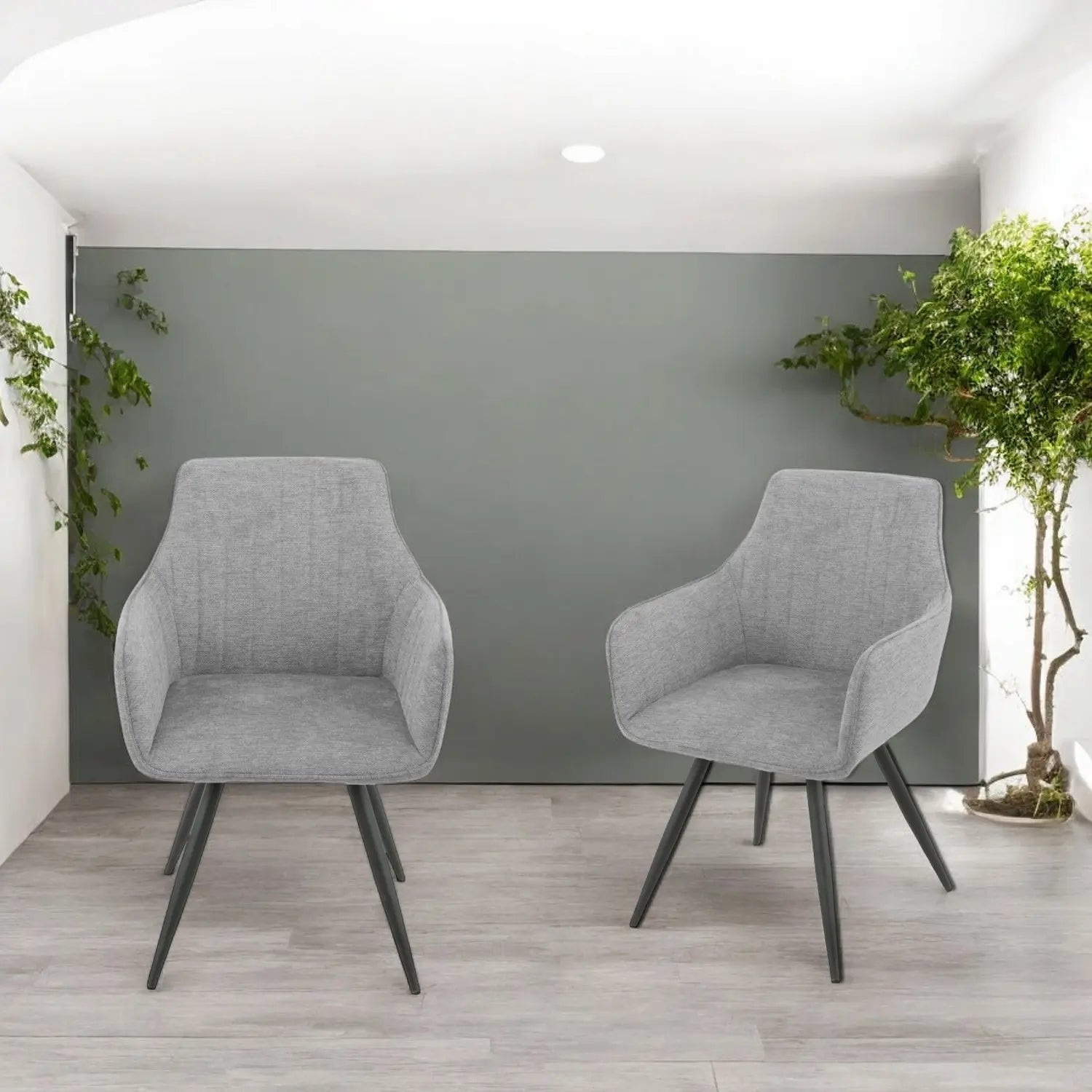 Dresden Grey Dining Chair SET of 2