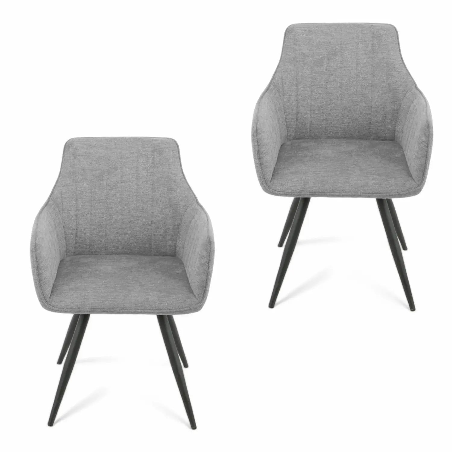Dresden Grey Dining Chair – SET of 2 - Click Furniture