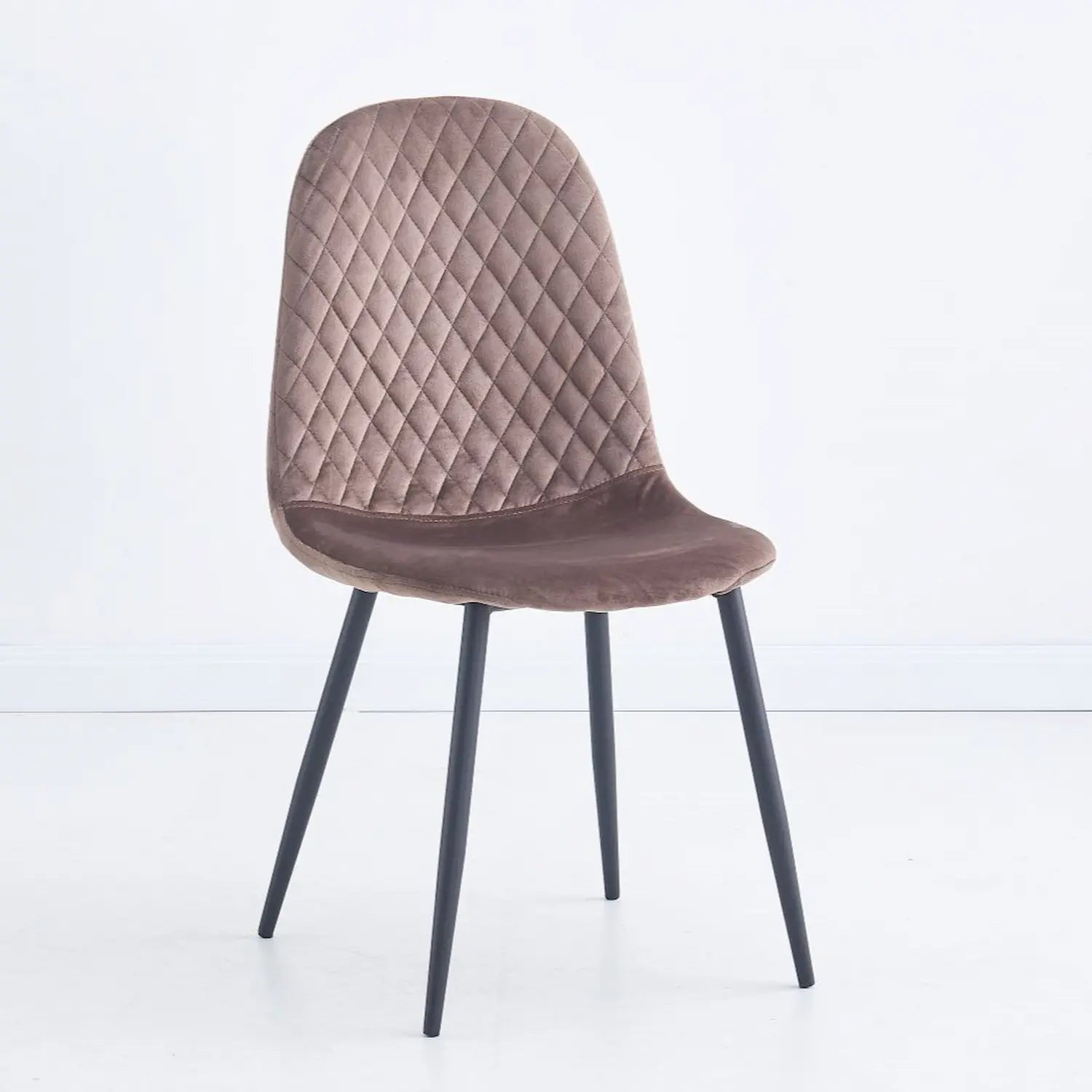 Erika Dining Chair Brown SET of 4 - Click Furniture