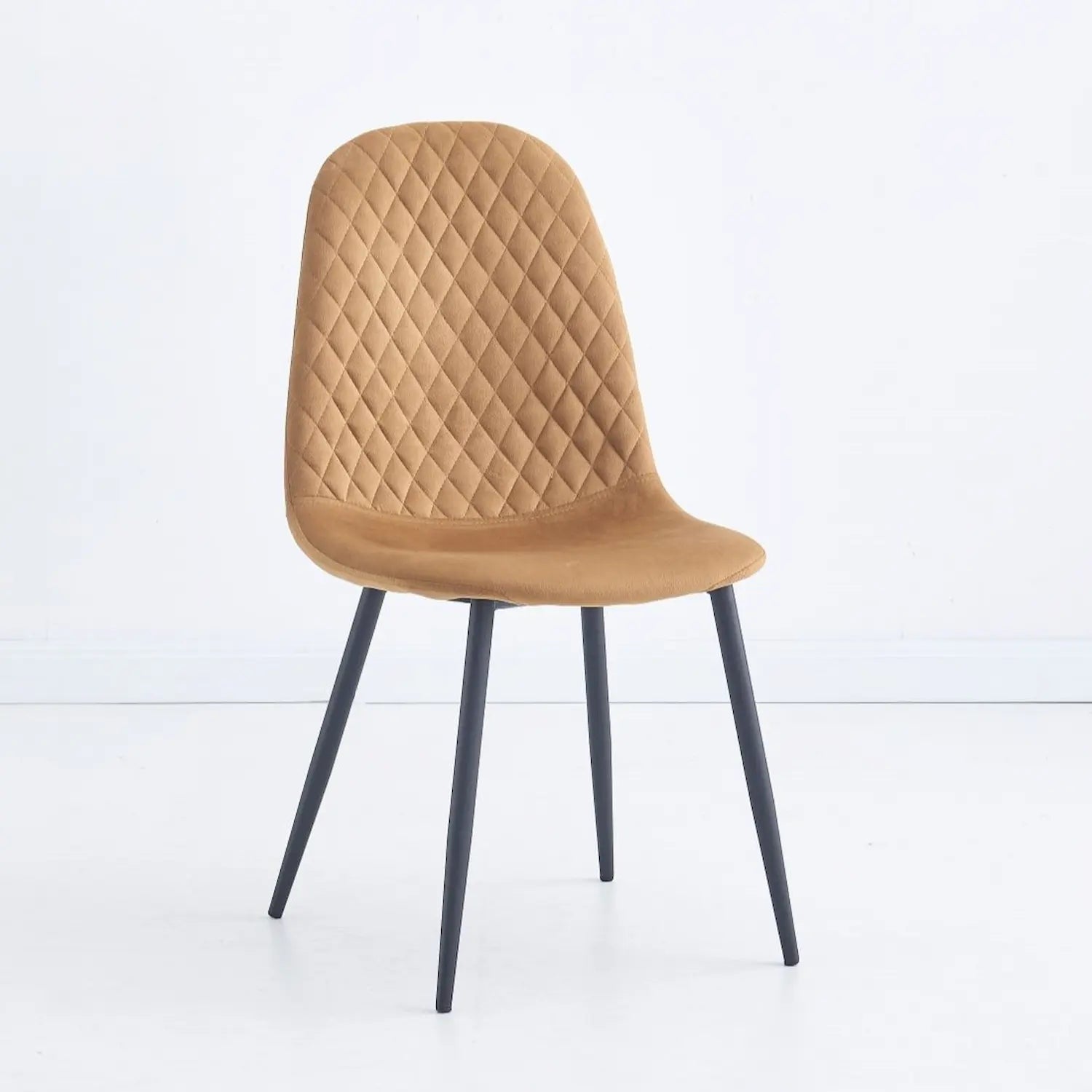 Erika Dining Chair Golden Brown-SET of 4 - Click Furniture