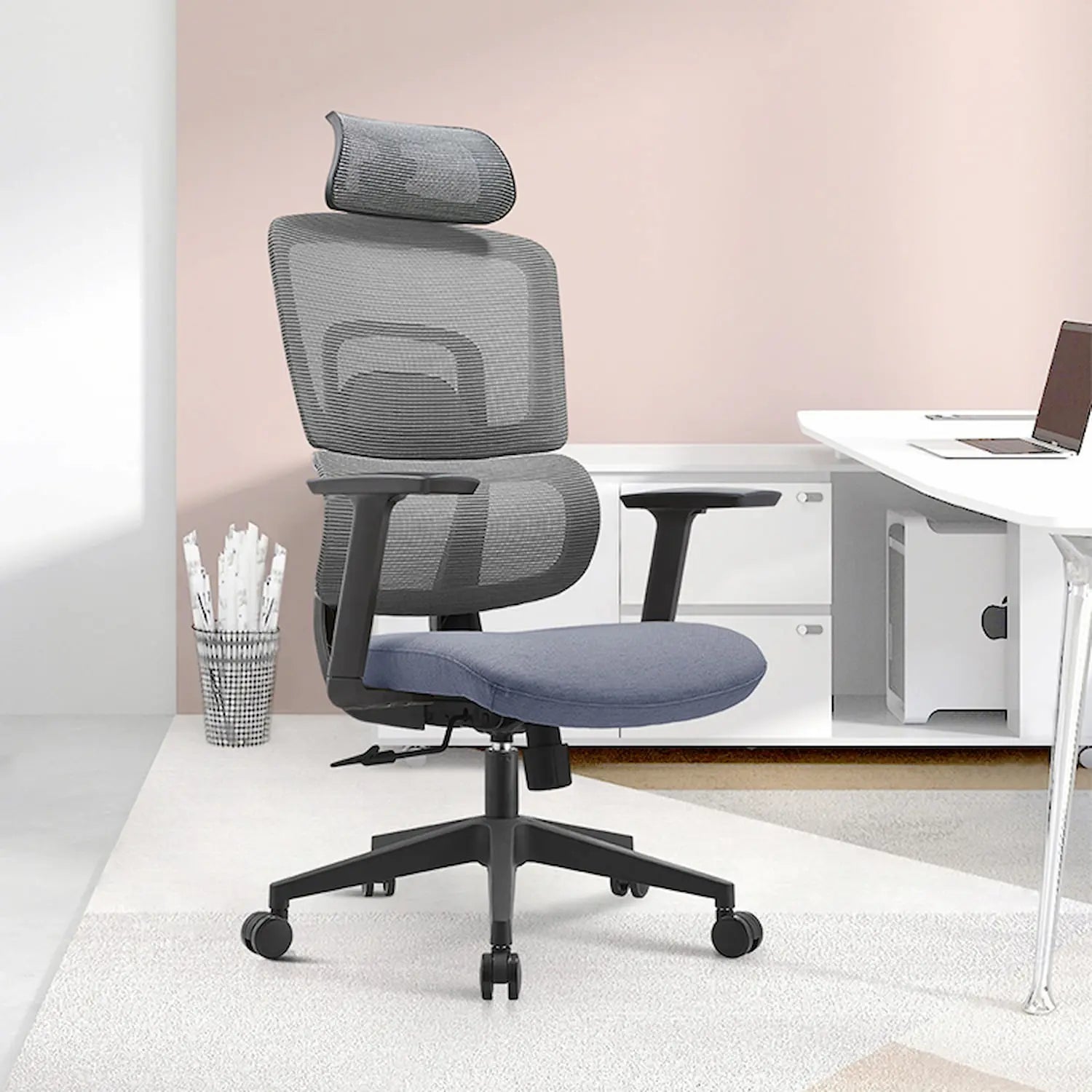 Gary High Back Ergonomic Office Chair - Click Furniture