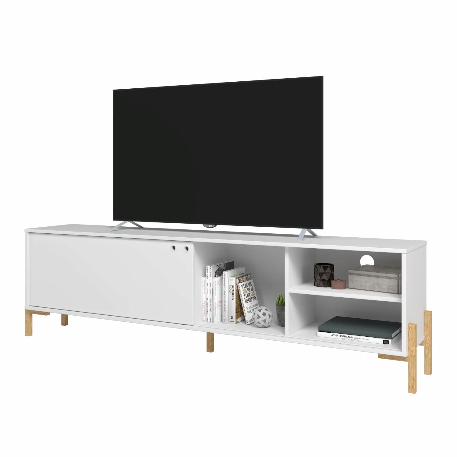 Helsinki TV Stand White