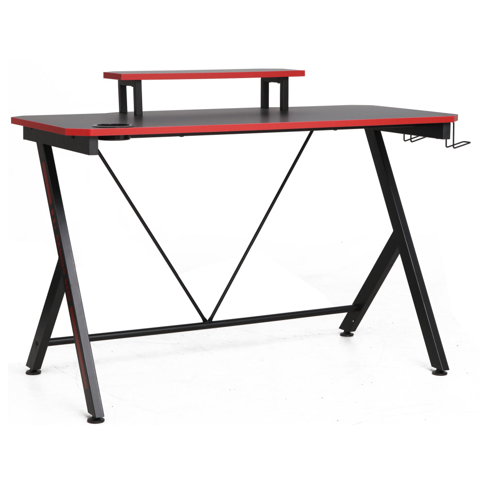 Hudson Carbon Gaming Desk - Click Furniture