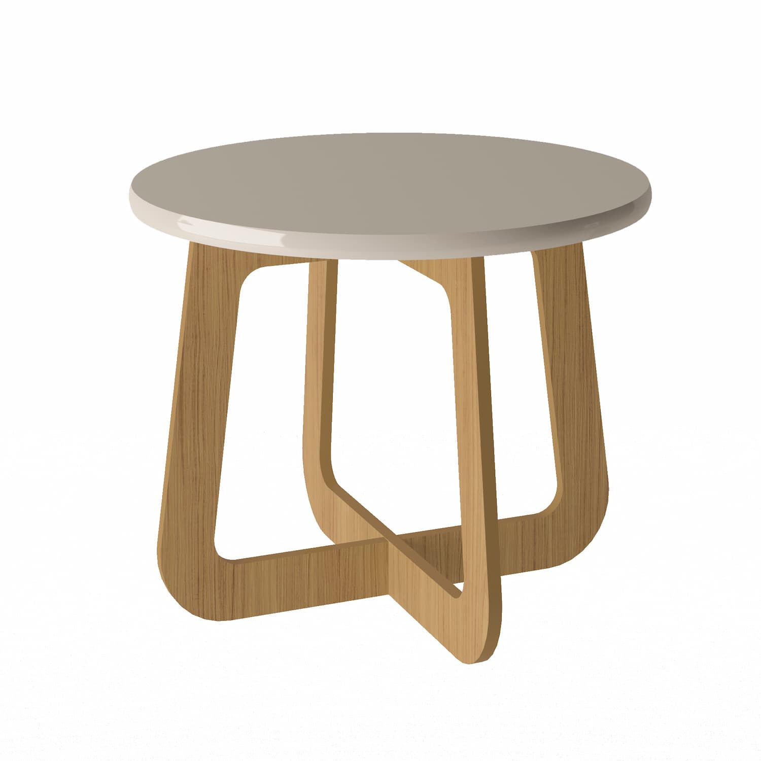 Jasmin Coffee Table Oak Off White - Click Furniture