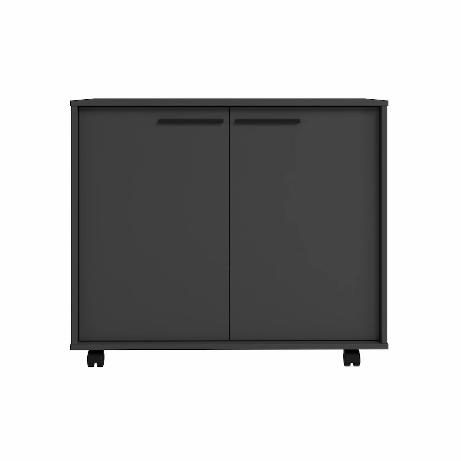 Lismore Black Mobile Utility Cabinet