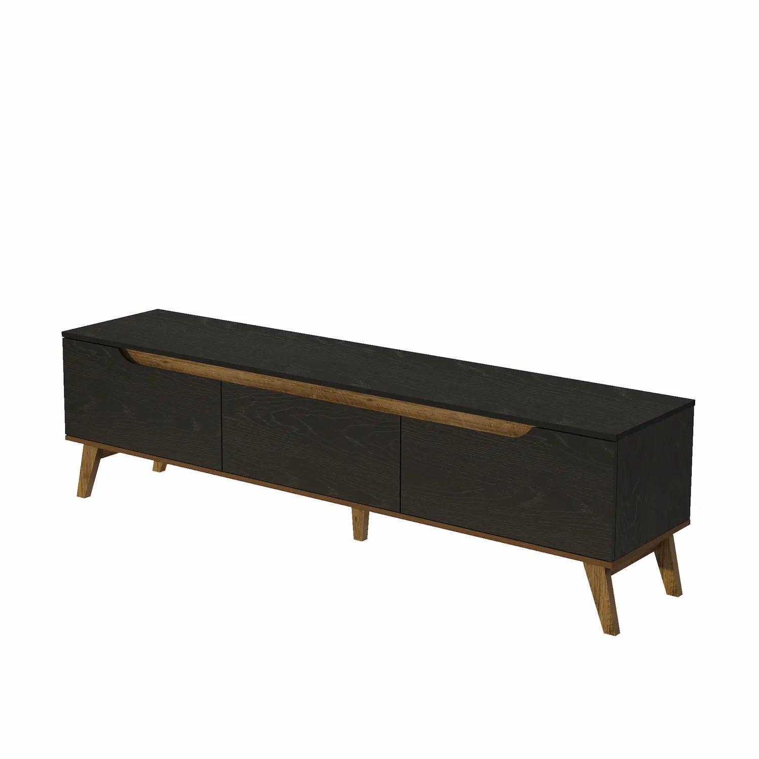 Liverpool Black TV Stand