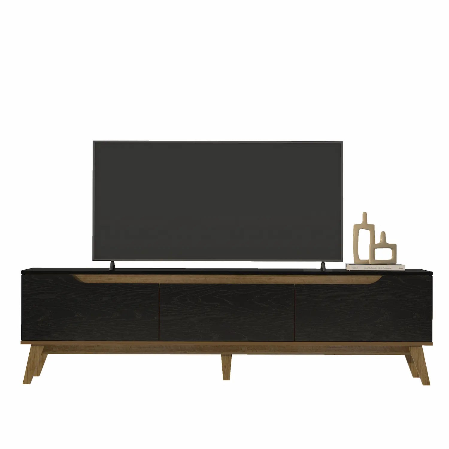 Liverpool Black TV Stand