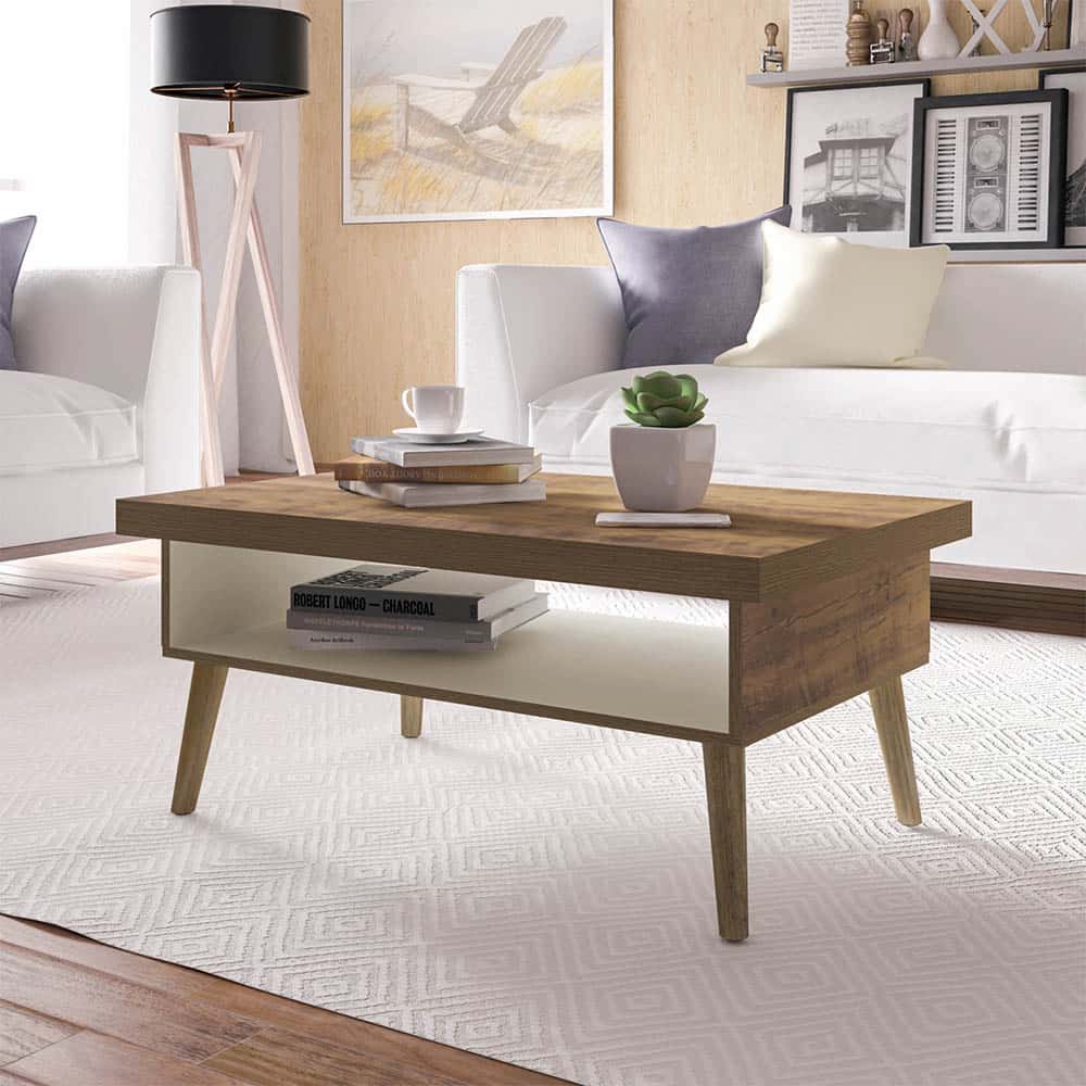 Lucca Coffee Table Pine - Click Furniture
