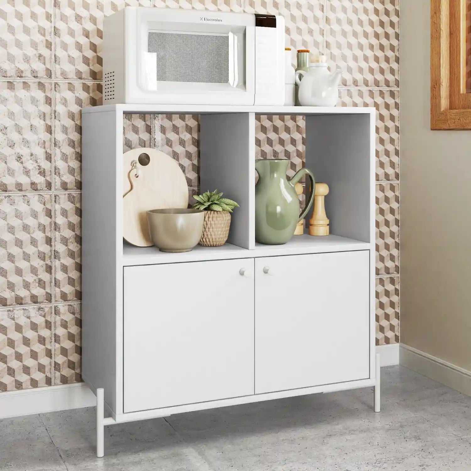 Mod Storage Cabinet White