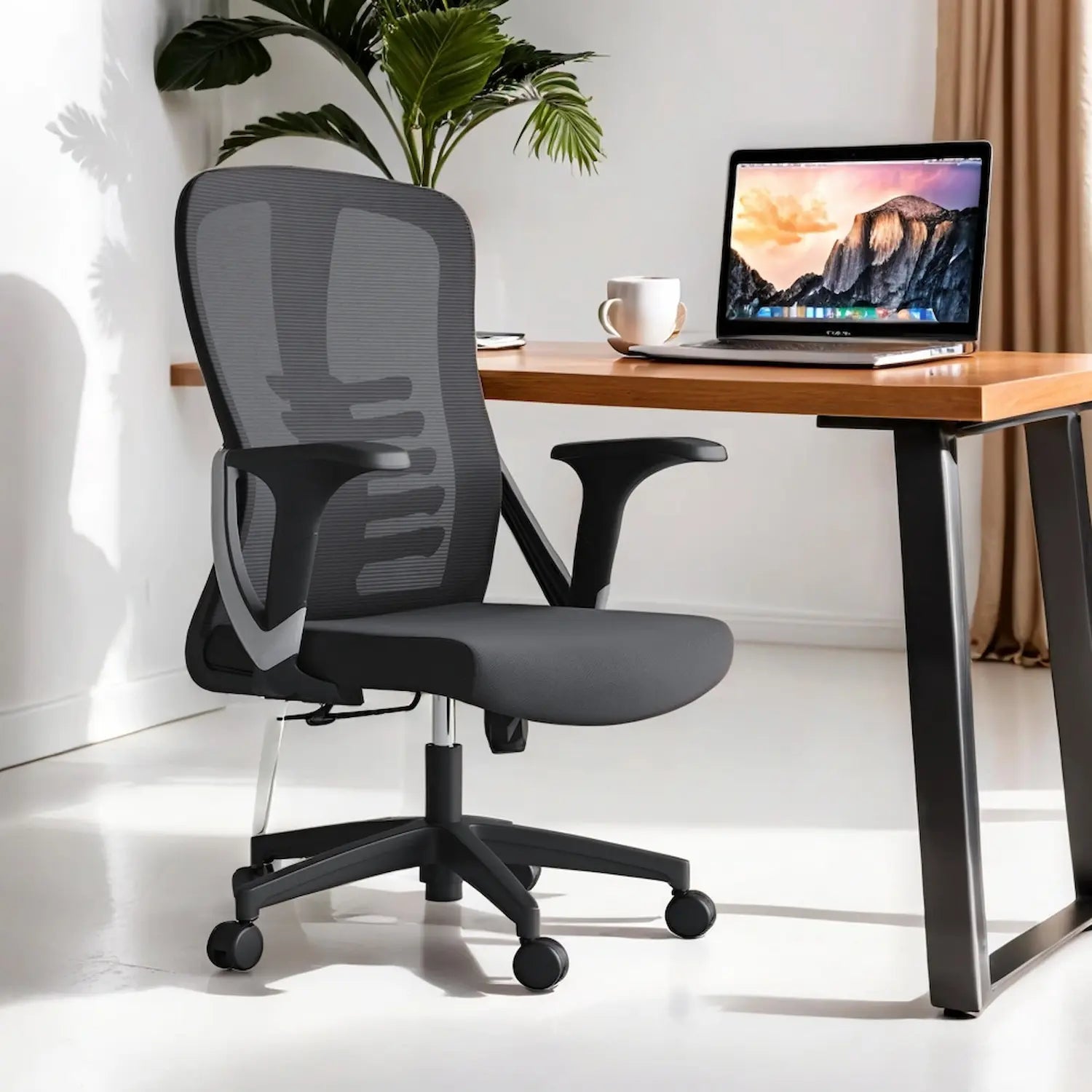 Nicole Mid Back Office Chair - Click Furniture