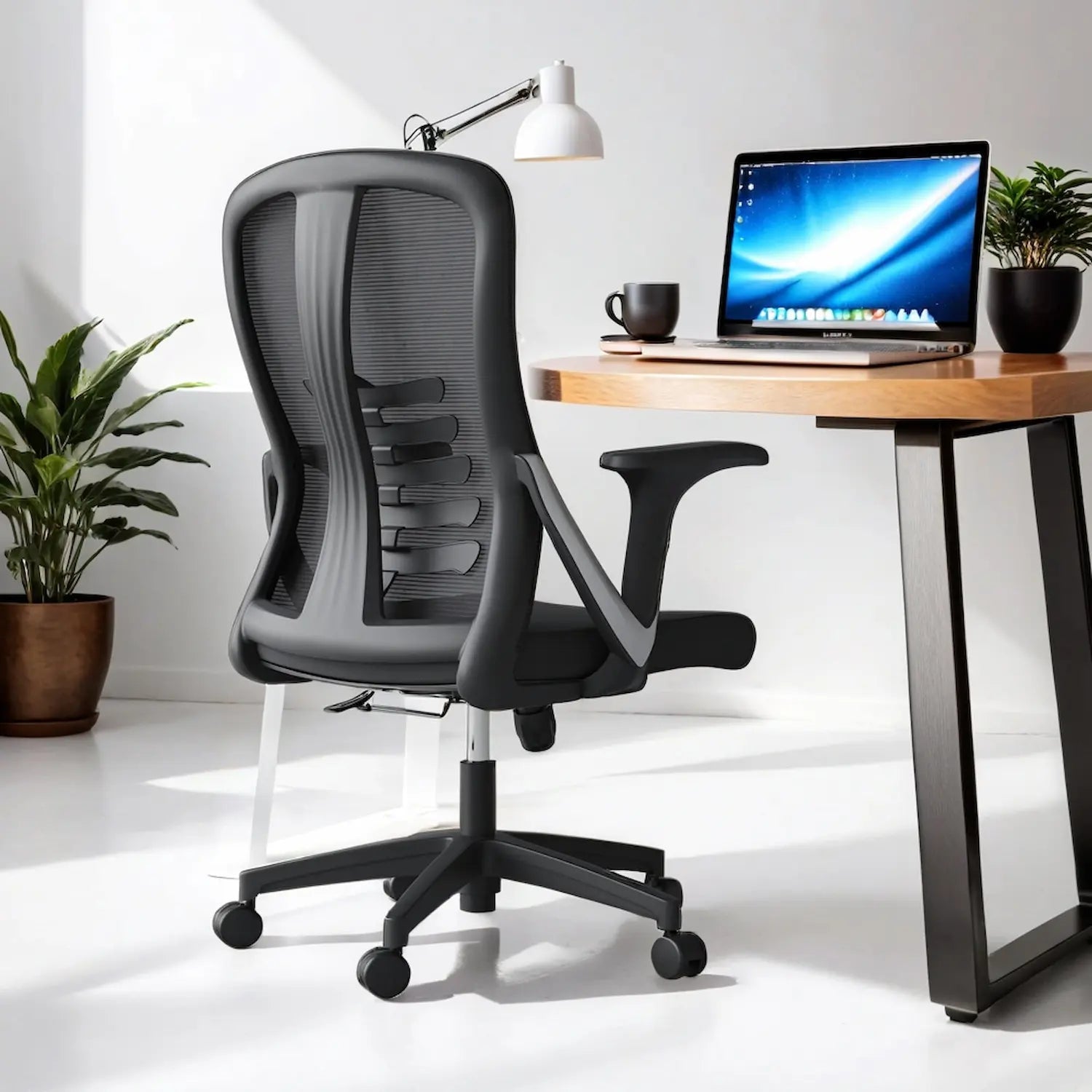 Nicole Mid Back Office Chair - Click Furniture