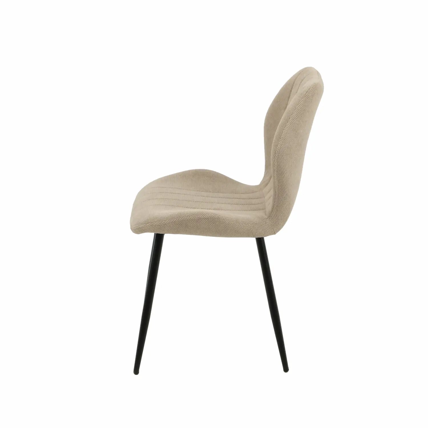 Nordic Dining Chair Brown SET of 4 - Click Furniture