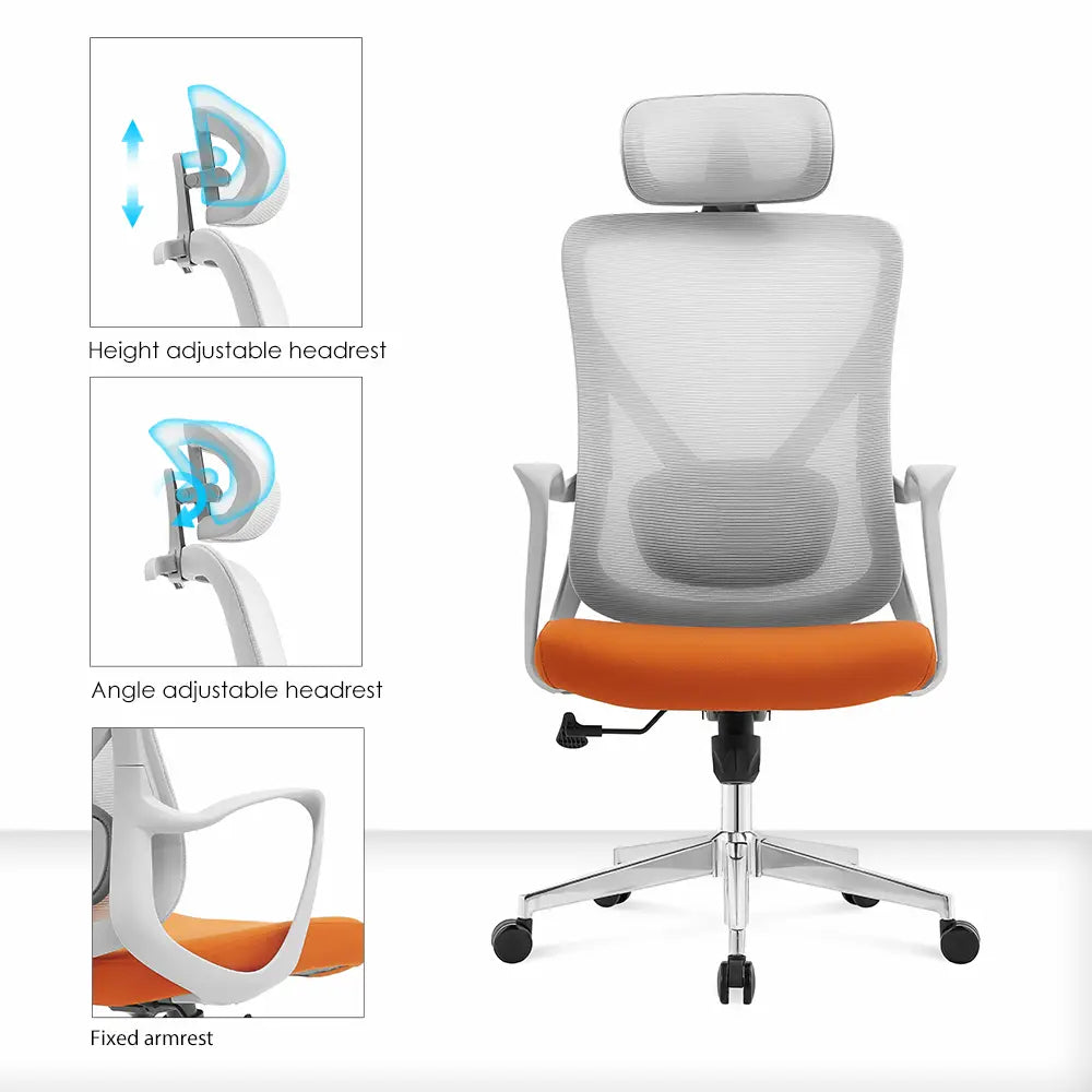 Paris High Back Office Chair - Click Furniture