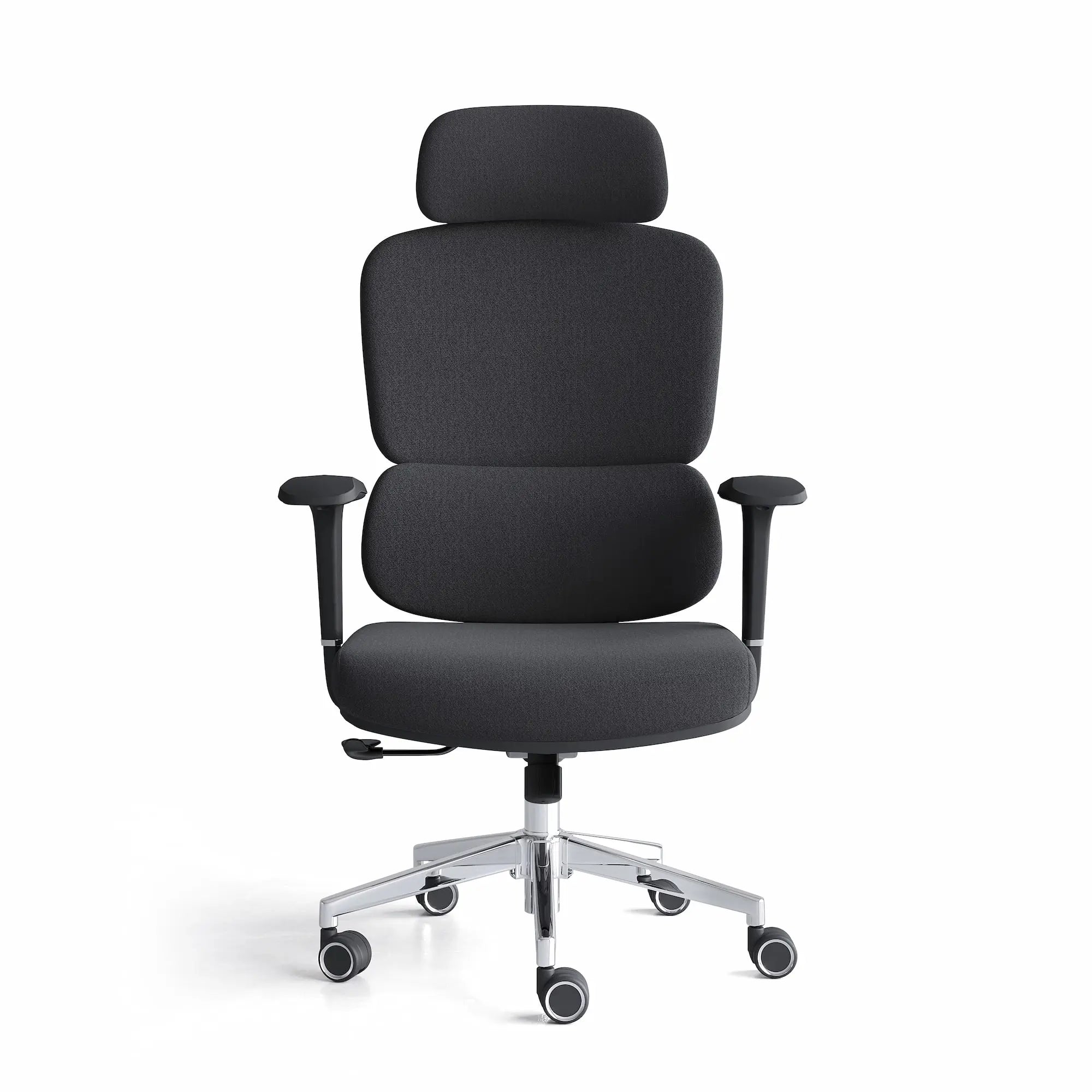 Robbin High Back Ergonomic Office Chair - Black - Click Furniture