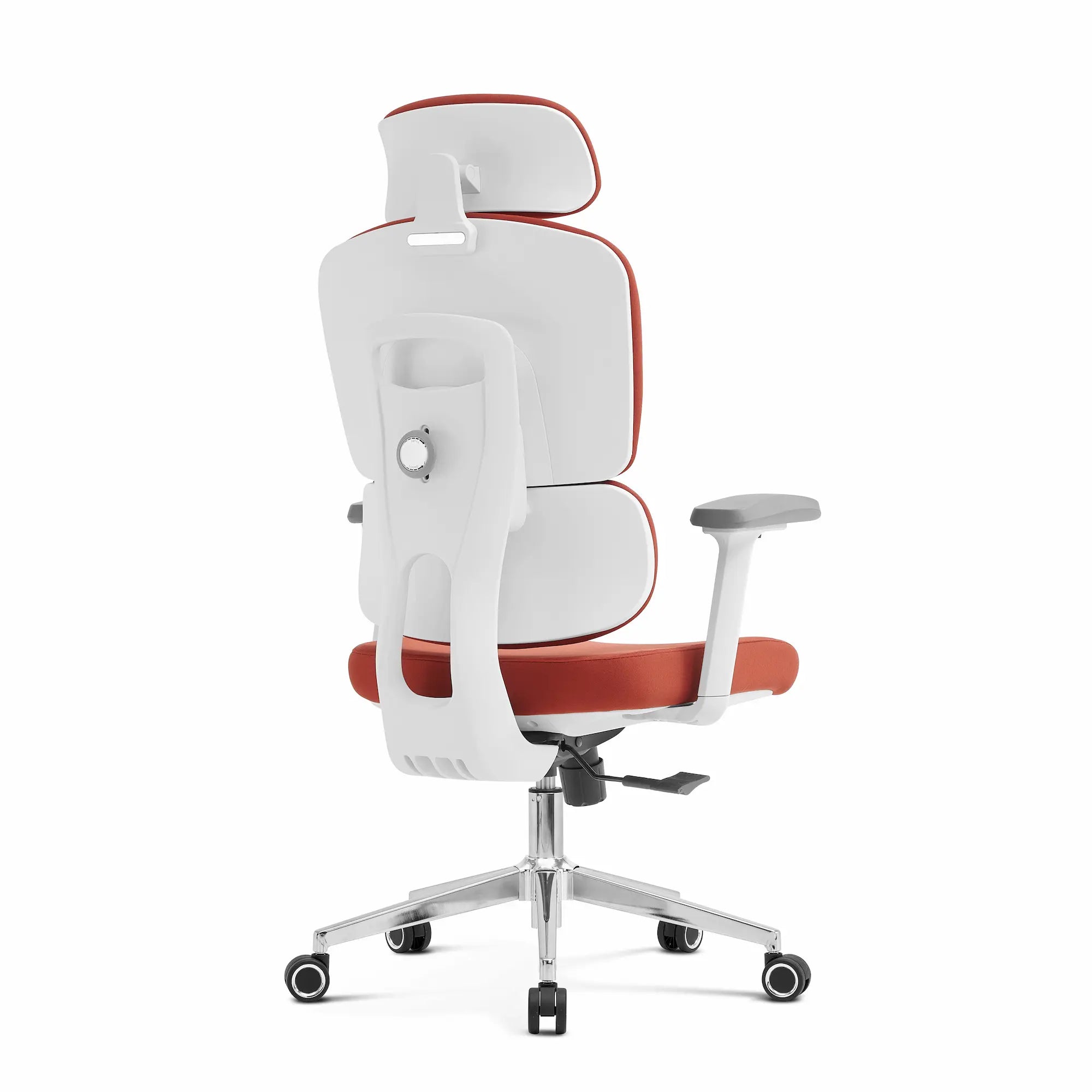 Robbin High Back Ergonomic Office Chair - Orange - Click Furniture