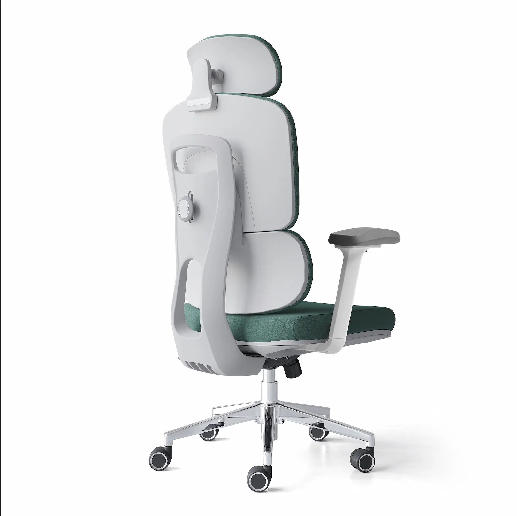 Robbin High Back Ergonomic Office Chair - Green - Click Furniture