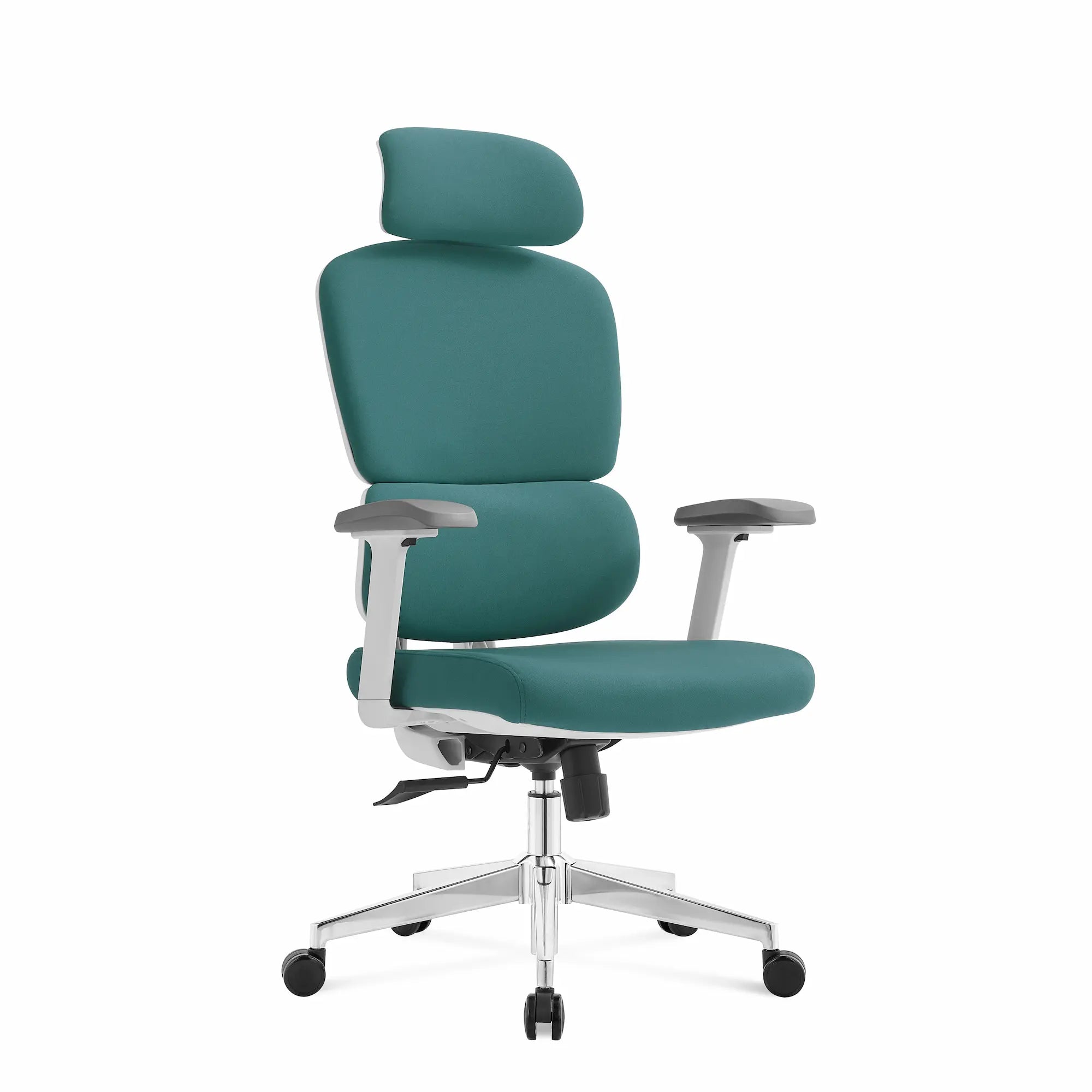 Robbin High Back Ergonomic Office Chair - Green - Click Furniture