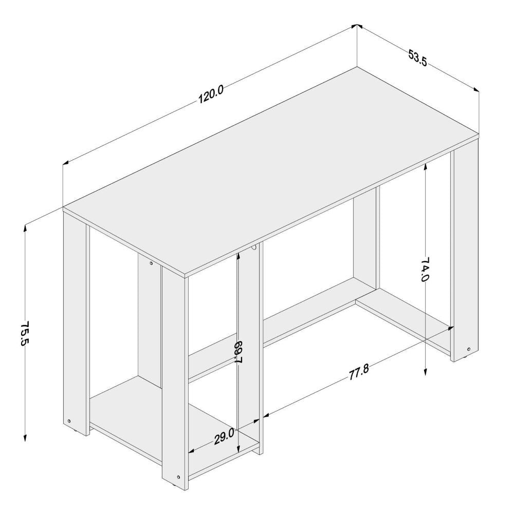 Singapura Gaming Desk - Click Furniture