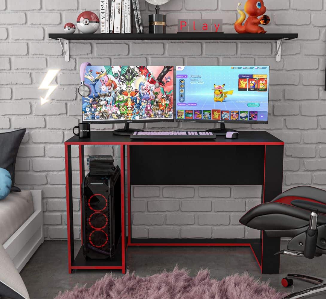 Singapura Gaming Desk - Click Furniture