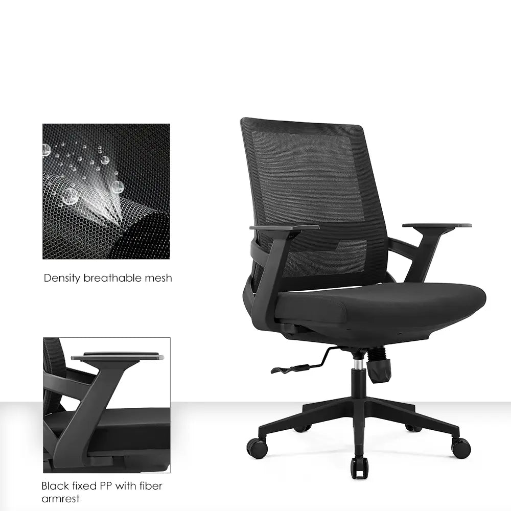 Sky Mid Back Office Chair - Click Furniture