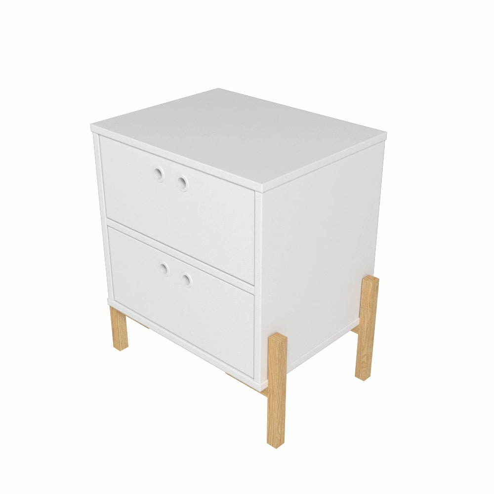 Thisted White Nightstand