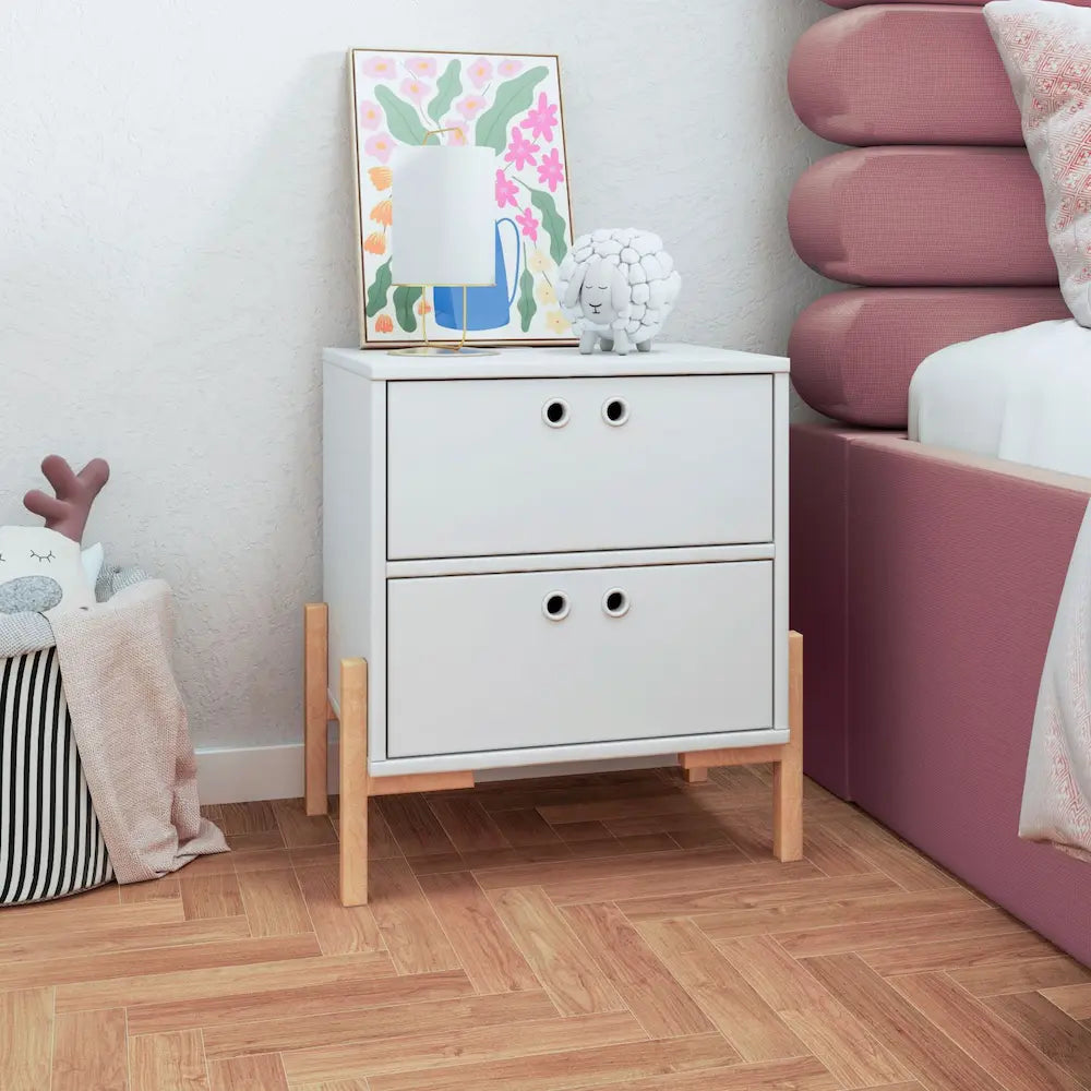 Thisted White Nightstand