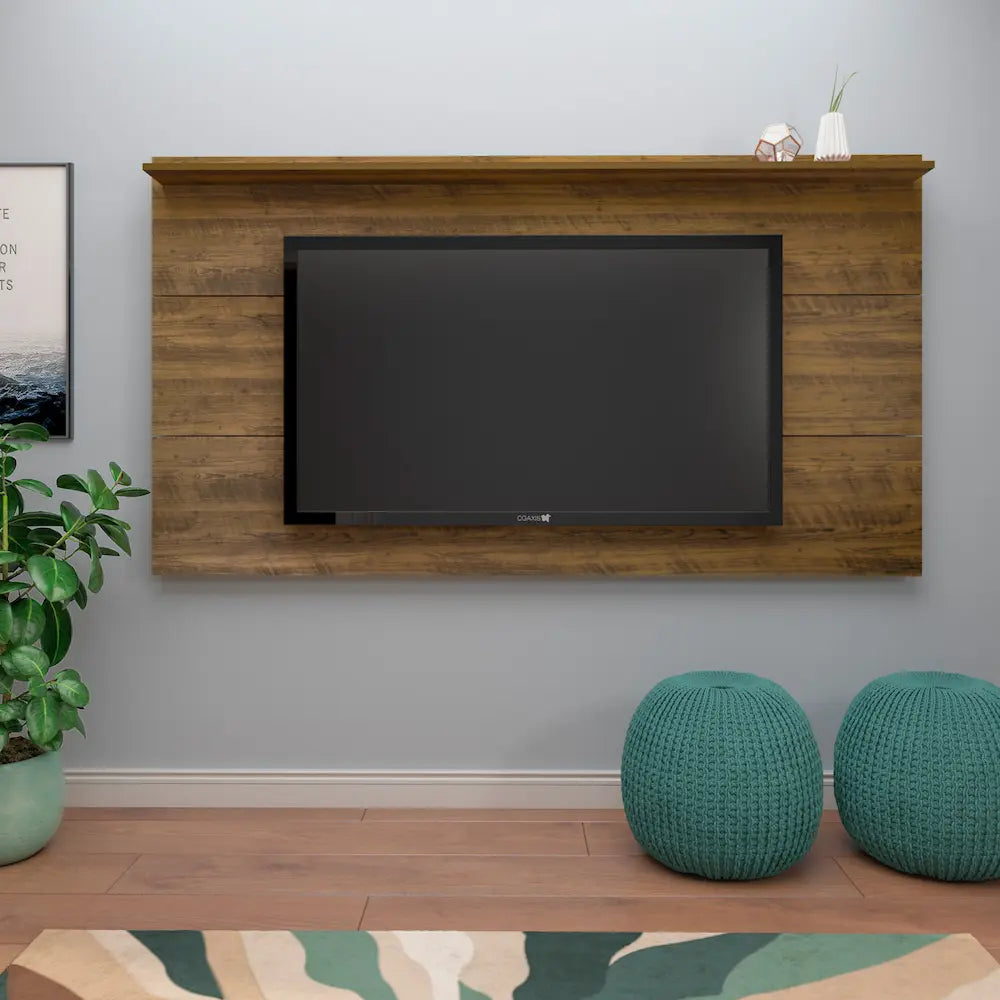 TV Panel Slim Pine - Click Furniture