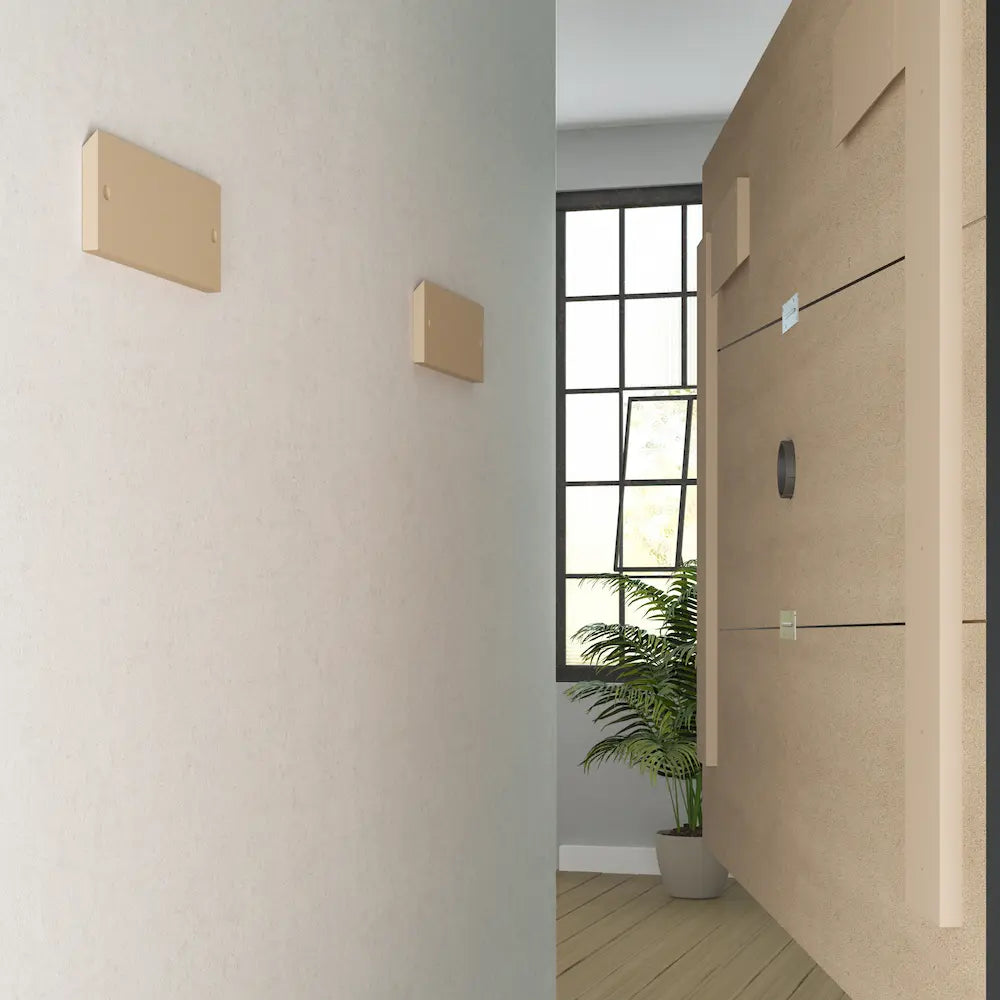 TV Panel Slim Pine - Click Furniture