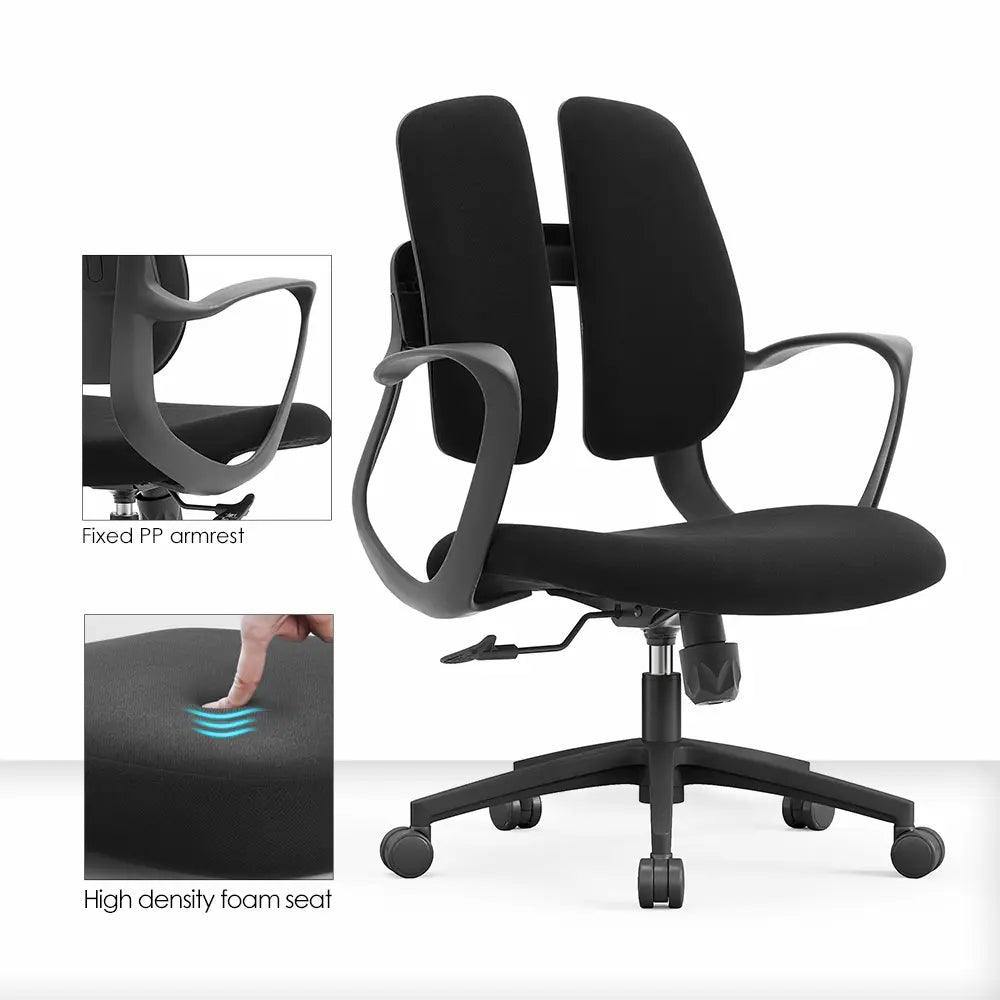 Victor Mid Back Office Chair - Click Furniture
