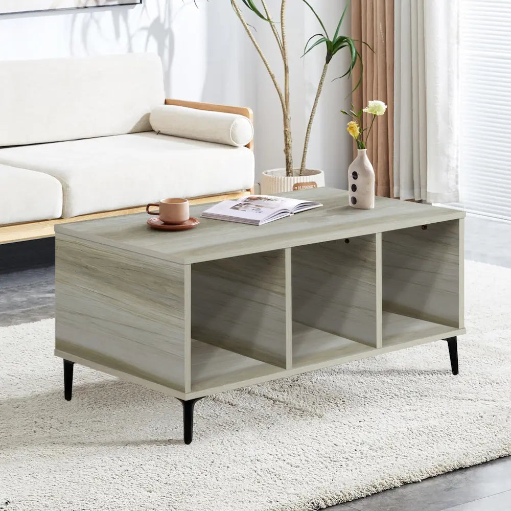 Bria Coffee Table Light Oak - Click Furniture