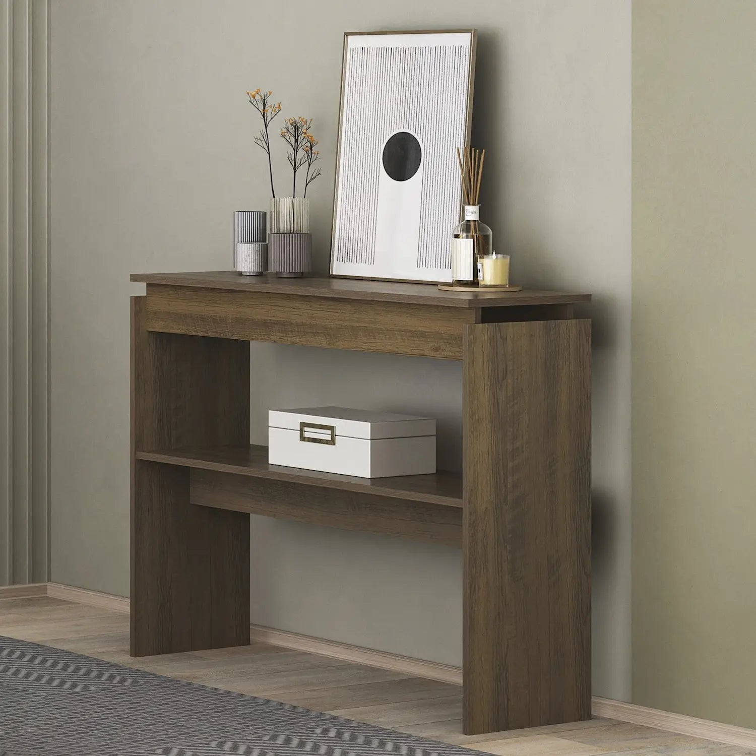 Creta Console Table Pine