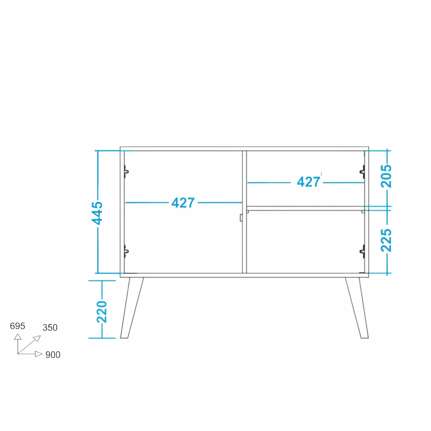 Geometric Sideboard