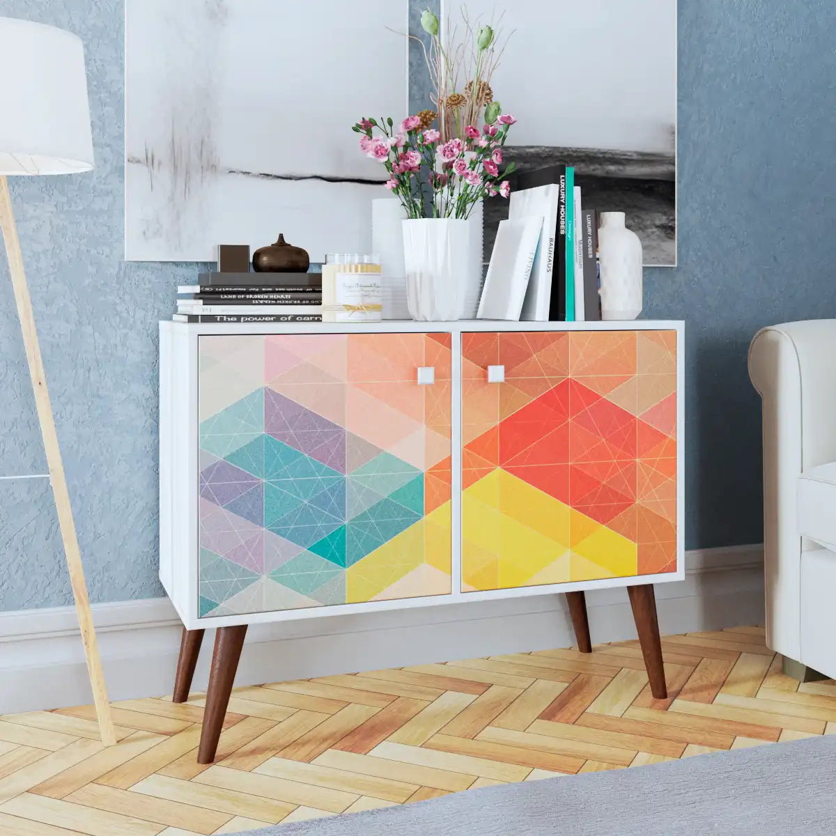 Geometric Sideboard