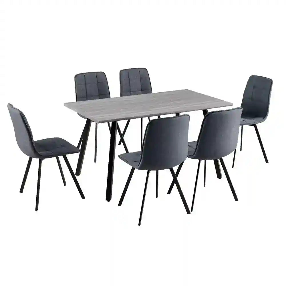 Lisa 7pc Dining Set