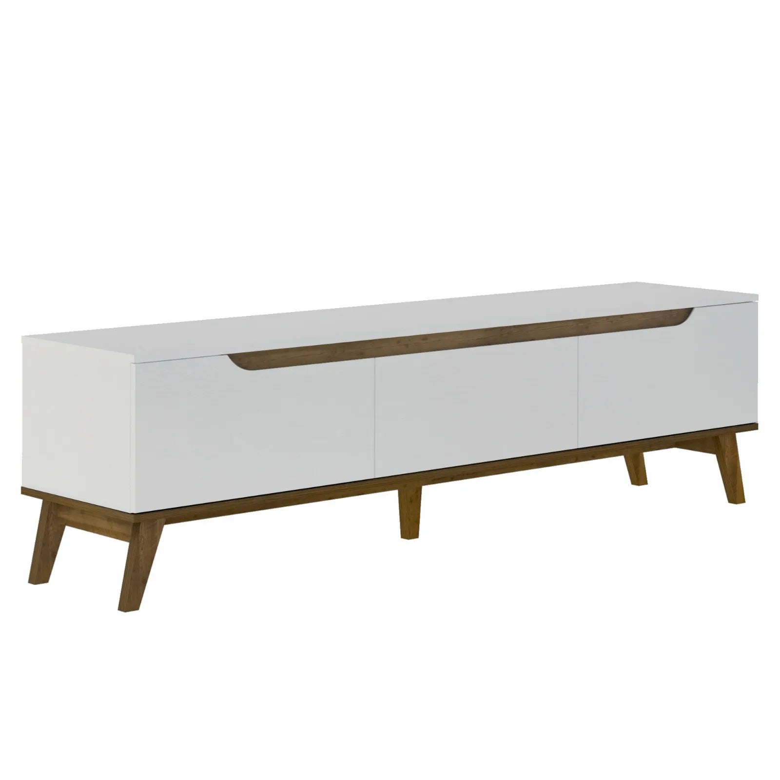 Liverpool White TV Stand