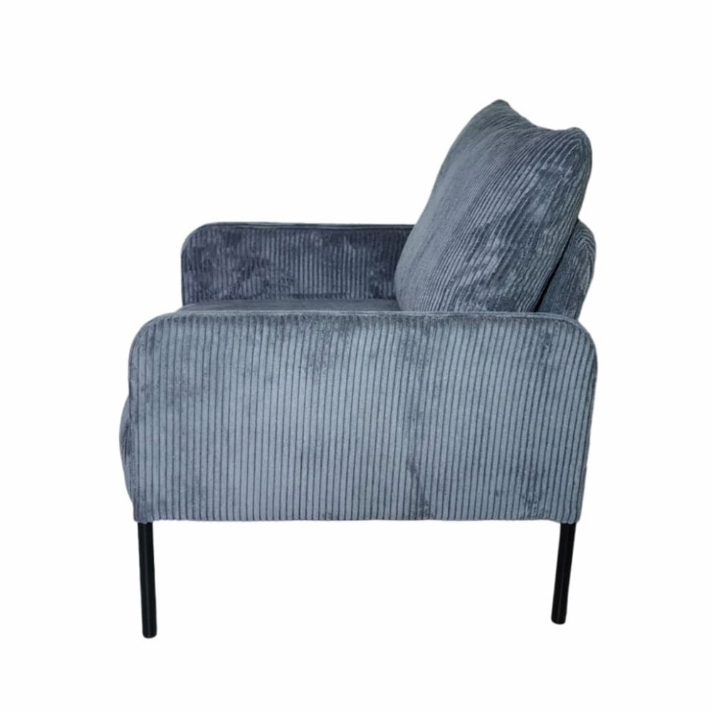 Martha Occasional Chair Charcoal - Click Furniture