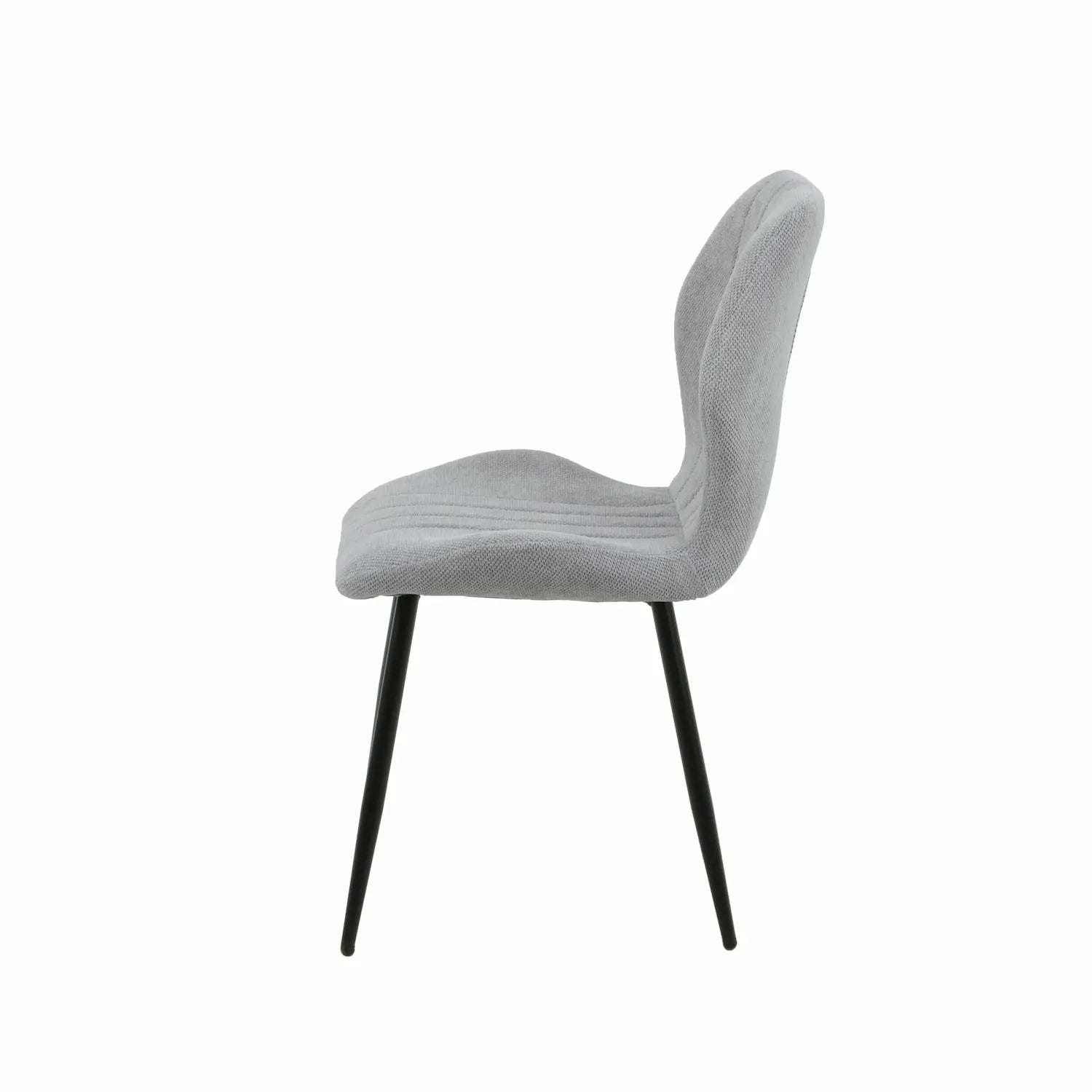 Nordic Dining Chair Grey SET of 4 - Click Furniture