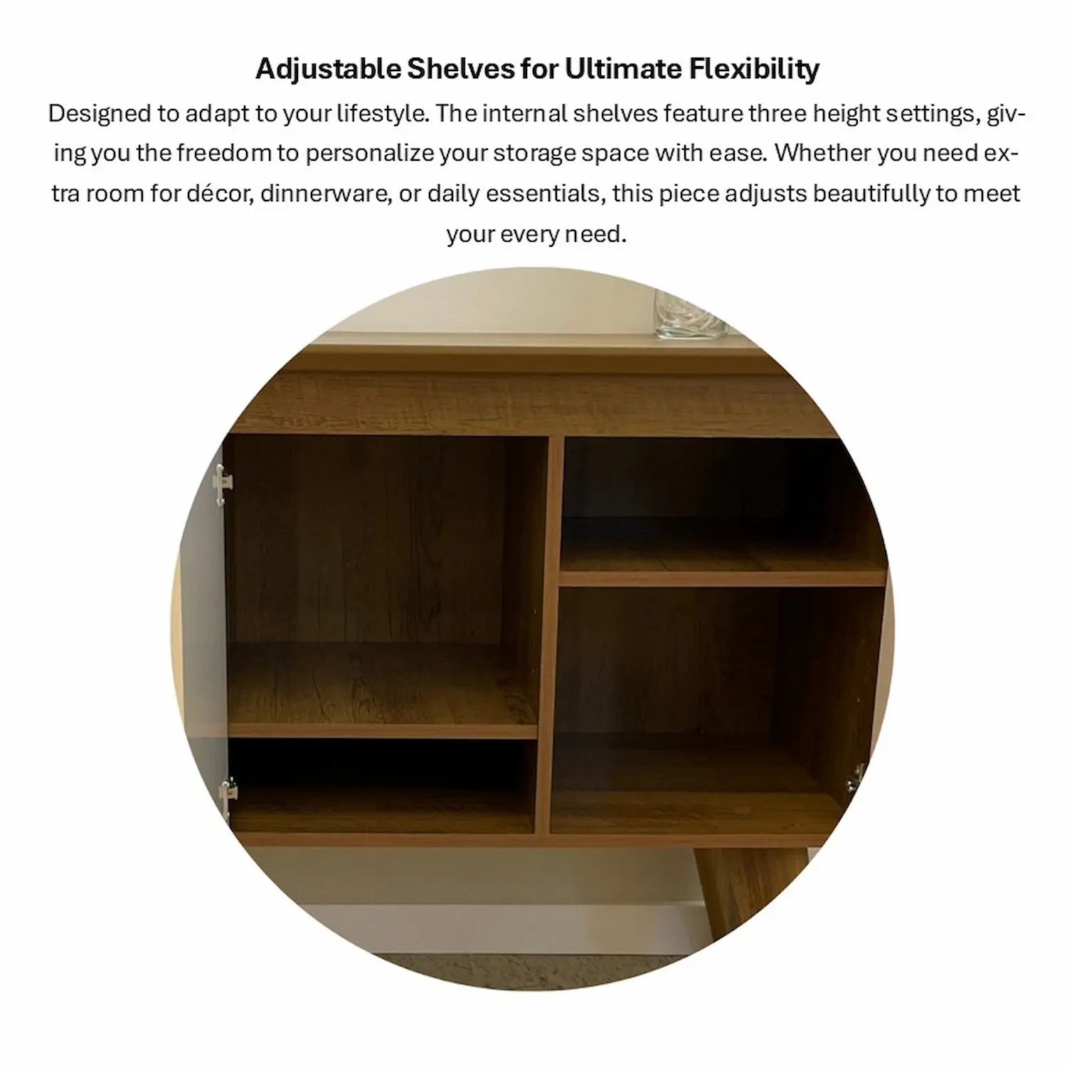 Oasis Sideboard Pine – Off White