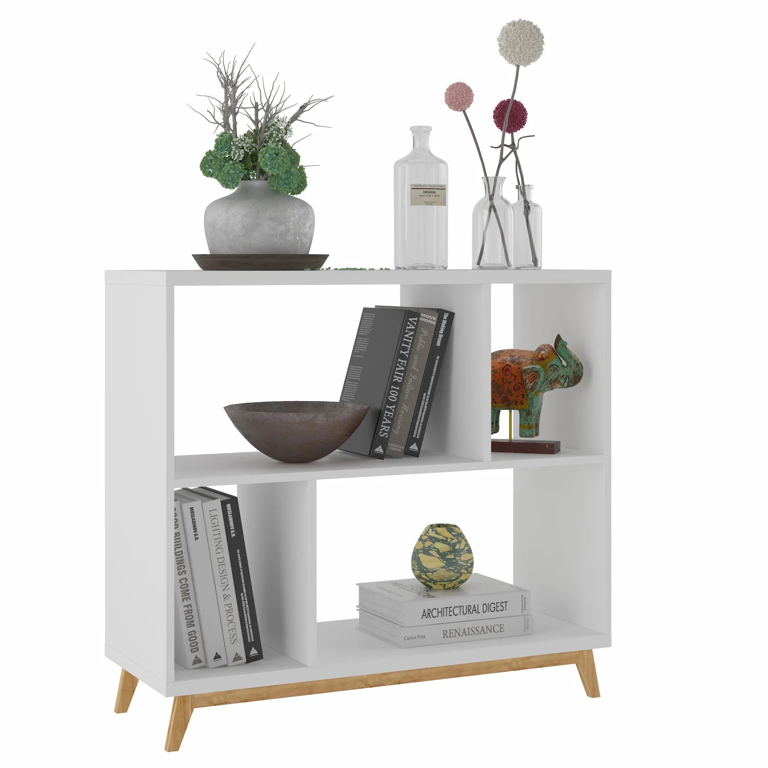 Rayna Versatile Storage Shelf White