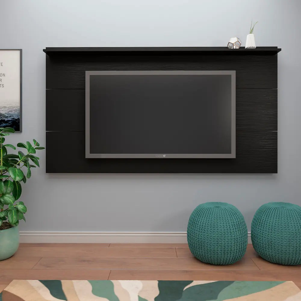 TV Panel Slim Black - Click Furniture