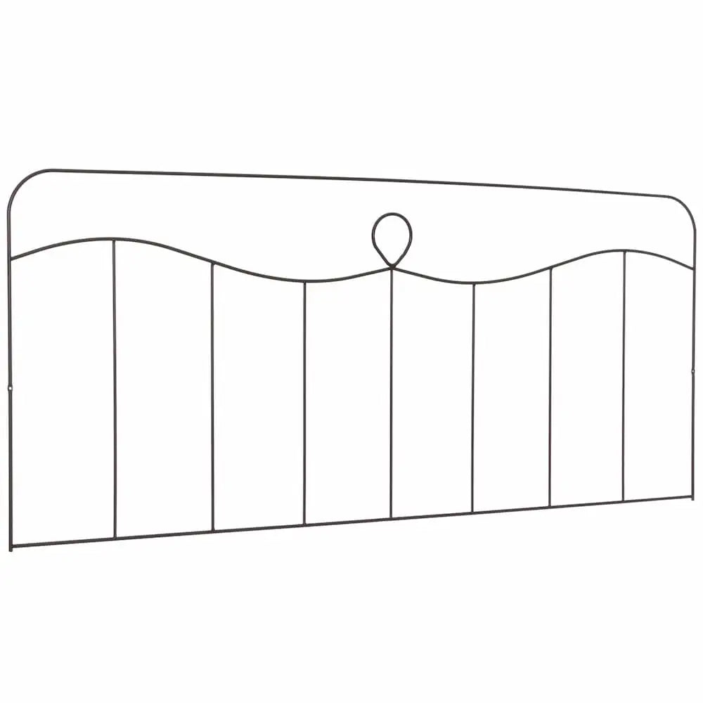 Vatican Queen Headboard Black